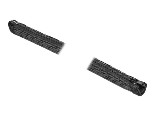 Delock - Flätad ärm - 1 m - svart