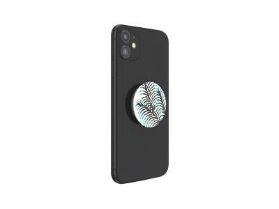 PopSockets Swappable PopGrip - Fingergrep/stativ for mobiltelefon - Pacific Palm