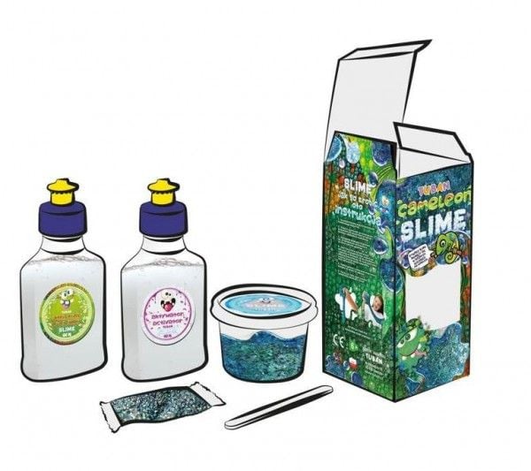TUBAN Super Slime-sett – Kameleon