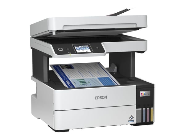 Epson EcoTank ET-5170 - Multifunksjonsskriver - farge - ink-jet - A4 (210 x 297 mm) (original) - A4/Legal (medie) - opp til 17 spm (trykking) - 250...