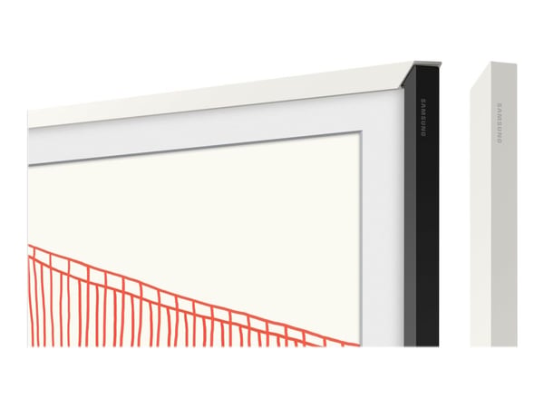 Samsung VG-SCFA43WTBXC - Dekorativ ramme for TV - 43" - hvit - for Samsung GQ43LS03AAU, QE43LS03AAU, QE43LS03AU, QN43LS03AAF