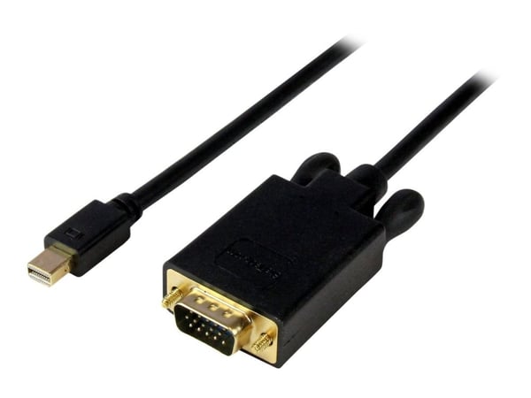 StarTech 6ft Mini DisplayPort to VGA Cable - Active - 1920x1200 - mDP to VGA Adapter Cable for Your Computer Monitor (MDP2VGAMM6B) - Adapterkabel -...