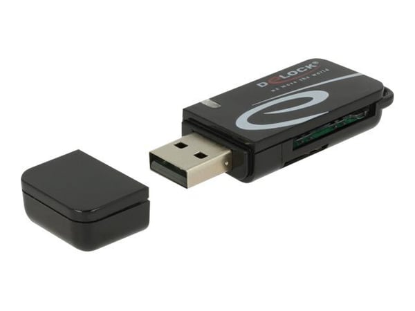 Delock - Kortleser (Multiformat) - USB 2.0