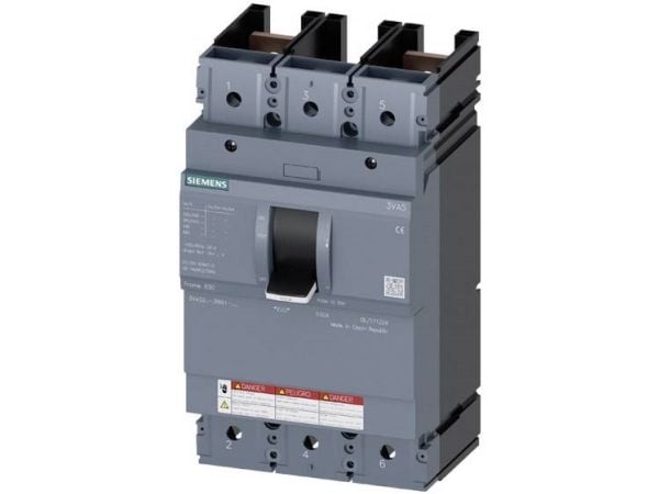 Siemens 3VA5340-1BB61-0AA0 effektbrytare (1 st.) kopplingsspänning (max.): 600 V/AC, 250 V/DC (B x H x T) 138 x 248 x 110 mm