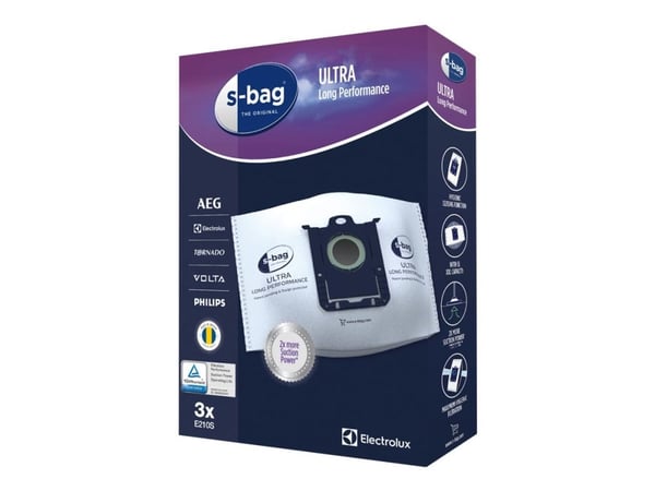 s-Bag E210S - Pose - for støvsuger (en pakke 3)