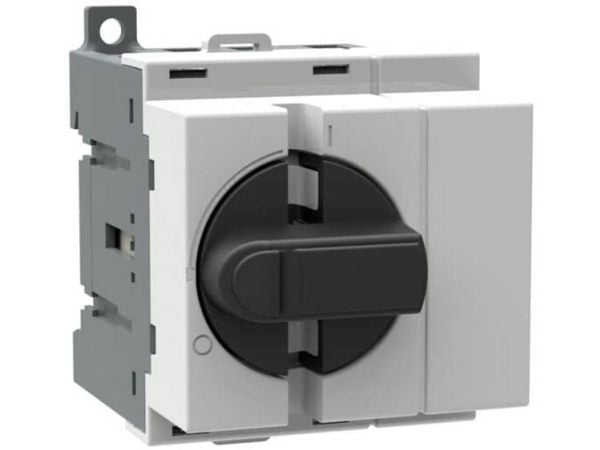 ABB OT40M4, Kiertokytkin, 4P, Harmaa, IP20, DIN-kisko, Suomi