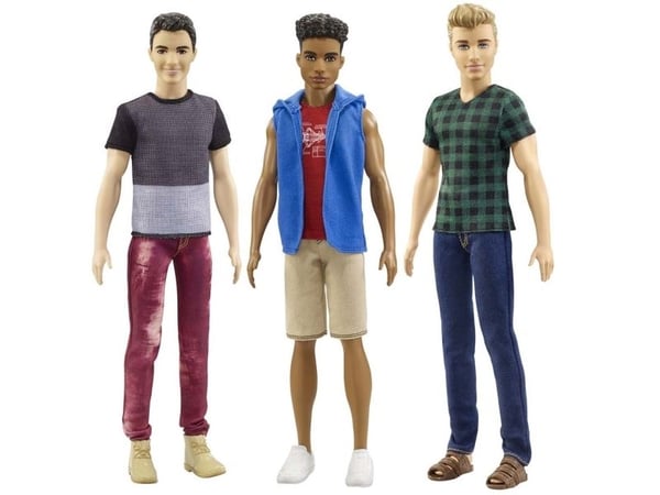 Barbie Fashionistas Ken Doll - 1 pcs/stk assorteret