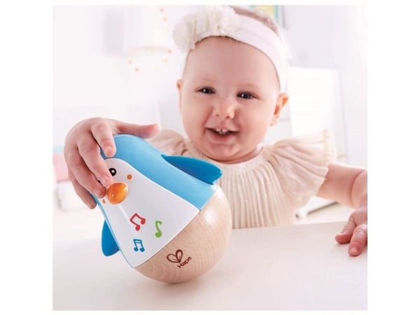 Hape Penguin Musical Wobbler Pingviini