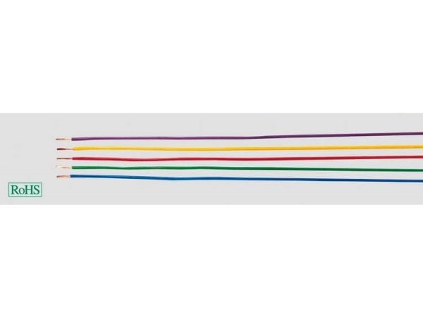 HELUKABEL 29082, Pienjännitekaapeli, vihreä, keltainen, Cooper, 0,5 mm², 4,8 kg/km, -5 - 70 °C