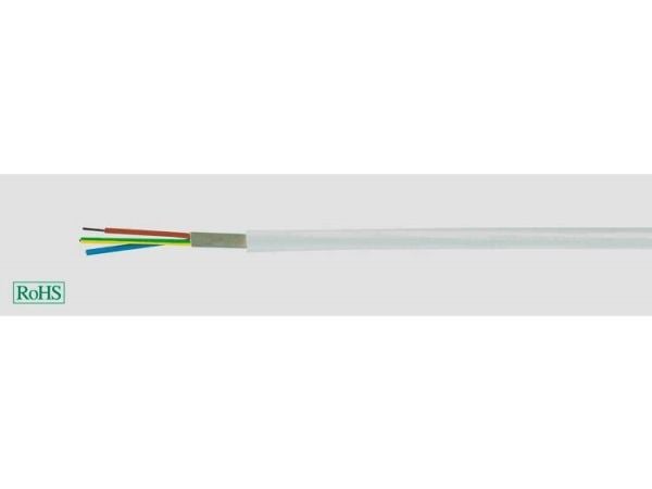HELUKABEL 39006, Pienjännitekaapeli, Harmaa, Polyvinyylikloridi (PVC), Cooper, 1,5 mm², 29 kg/km
