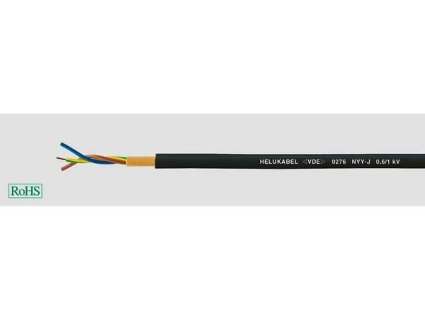 HELUKABEL 32044, Pienjännitekaapeli, Musta, Cooper, 1,5 mm², 58 kg/km, -5 - 50 °C