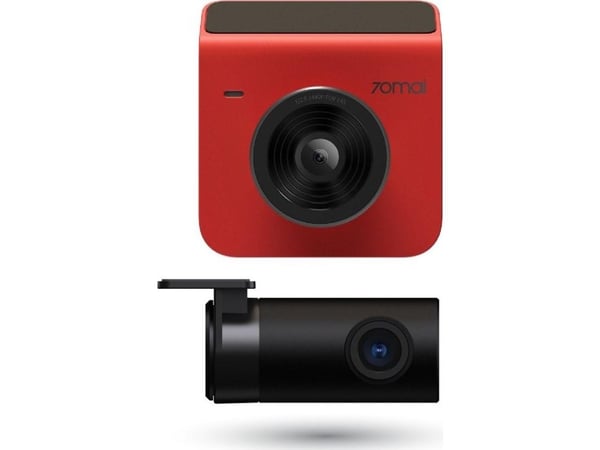 70mai Dash Cam A400 + Rear Cam RC09 Set Red