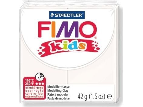 Staedtler FIMO 8030, Modelleringsleire, Hvit, Barn, 1 stykker, 1 farger, 110 °C