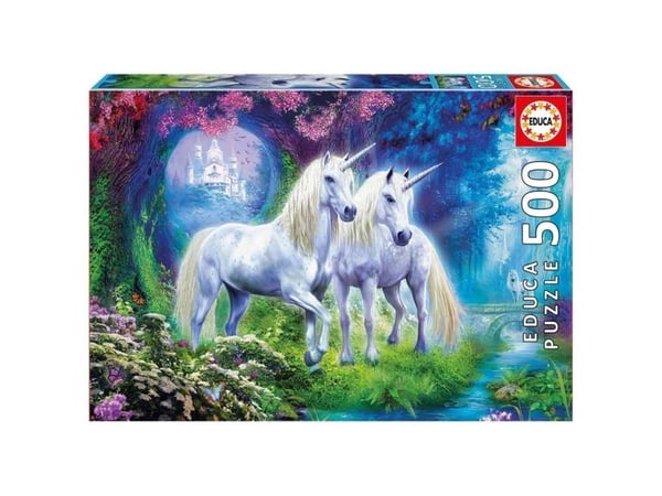 Educa 500 Unicorns in the Forest