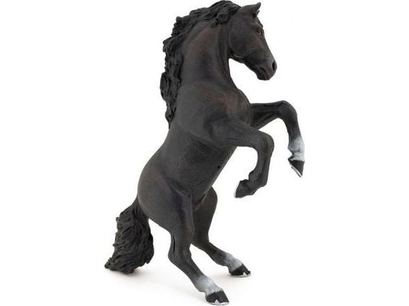 Figur Papo Ogier stående oppvekst, svart