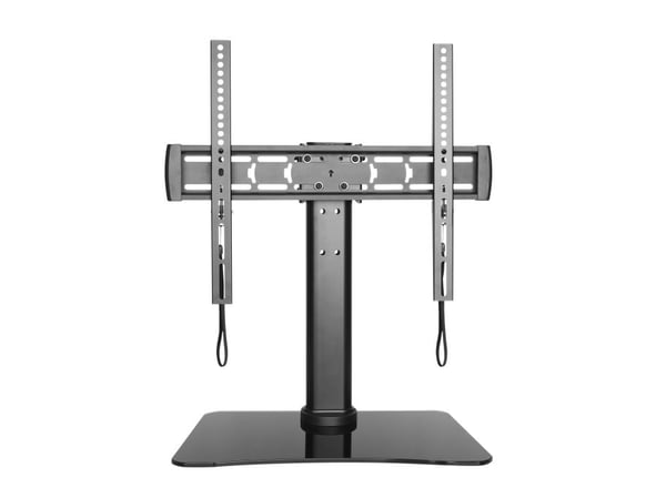 AG Neovo DTS-01 - Ställ - för LCD-display - metall, härdat glas - svart - skärmstorlek: 32"-65" - monteringsgränssnitt: upp till 400 x 400 mm - skr...