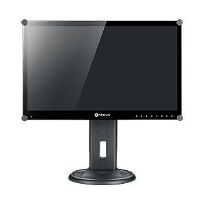 AG Neovo ES-02 - Ställ - för LCD-display - plast - svart - skärmstorlek: upp till 24 tum - skrivbordsstativ