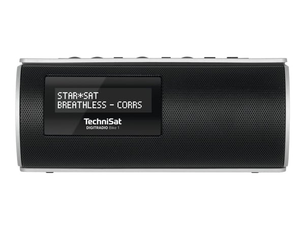 TechniSat DigitRadio Bike 1 - Bærbar DAB-radio - 5 watt - svart, sølv