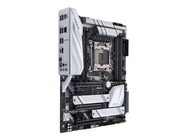 ASUS PRIME X299-A II - Bundkortti - ATX - LGA2066-asennuspaikka - X299-piirisarja - USB-C Gen2, USB 3.2 Gen 1, USB 3.2 Gen 2 - Gigabit LAN - HD-ään...