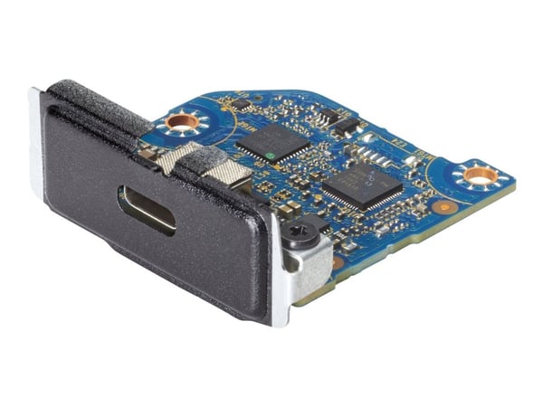 HP Flex IO V2 Card - USB-C 3.1 Gen2-port med PD - for EliteDesk 800 G6, 805 G6; ProDesk 400 G6 (mini desktop), 400 G7, 405 G6, 600 G6; Workstation ...