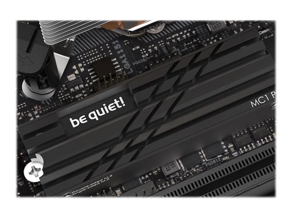 be quiet! MC1 PRO - Fasttilstands-drevvarmelegeme - svart