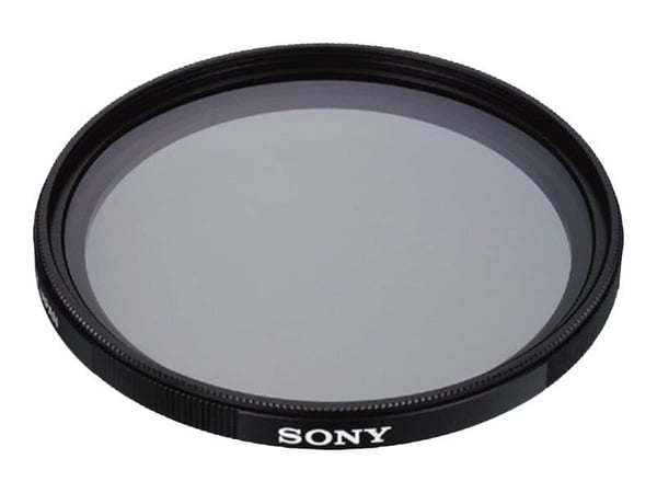 Sony VF-49CPAM2 - Filter - cirkulär polarisator - 49 mm - för Sony SEL20F28, SEL24F18, SEL28F20, SEL35F18, SEL35F28, SEL50F18, SEL55210, SEL55F18