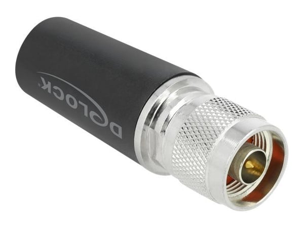DeLOCK 12604, 3 dBi, 698 - 960, 1710 - 2170, 2500 - 2700 GHz, 50 O, N-tyyppi, Musta, -40 - 70 °C