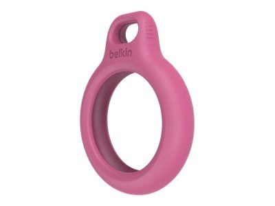Belkin - Turvallinen pidike häviämisen estävälle Bluetooth-tunnisteelle - vaaleanpunainen - Apple AirTag -laitteelle