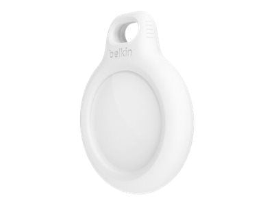 Belkin F8W973btWHT, Avaimenperä äänellä, Valkoinen, Naarmuuntumisenkestävä, 1 kpl, AirTag