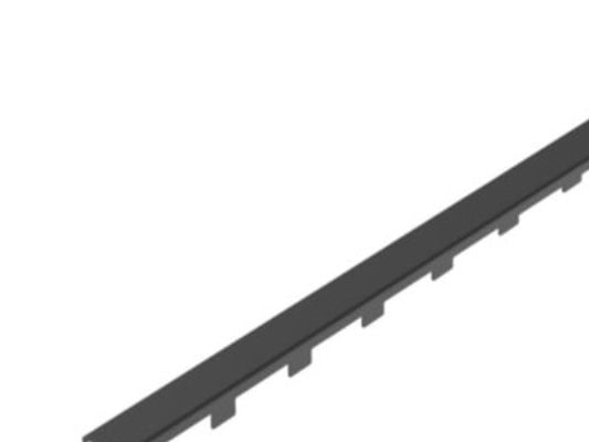 Blücher rist line COPENH.900 - Rist: 40x832mm- Farve: Sort- Rustfrit stål: AISI304/EN1.4301 Blücher rist line COPENH.900 - Rist: 40x832mm- Farve: Sort- Rustfrit stål: AISI304/EN1.4301