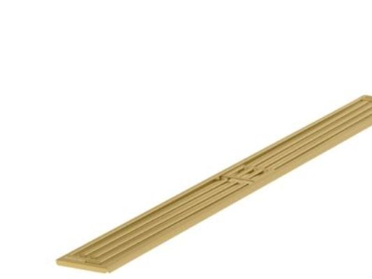 Blücher ART DECO afl.rende 900 - Til Art Deco tilbehør for memb., Beton, Messingfarvet, Stål Blücher ART DECO afl.rende 900 - Til Art Deco tilbehør for memb., Beton, Messingfarvet, Stål