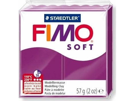 Staedtler FIMO 8020, Modelleringsleire, Lilla, 1 farger, 110 °C, 30 min, Tyskland