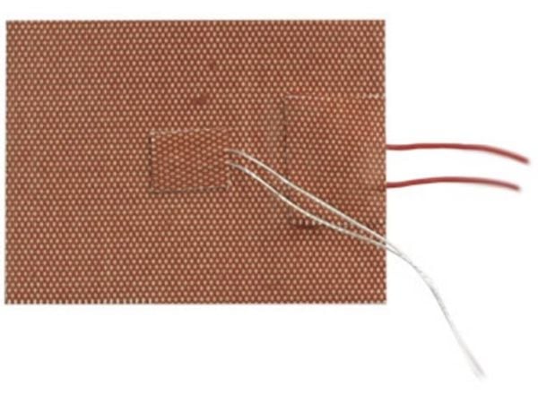 Thermo TECH Silikoninen lämpökalvo itseliimautuva 24 V/DC, 24 V/AC 75 W Suojausluokka IPX7 (L x S) 100 mm x 75 mm