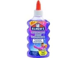 Elmer's Glitterlim lilla 177ml til slim