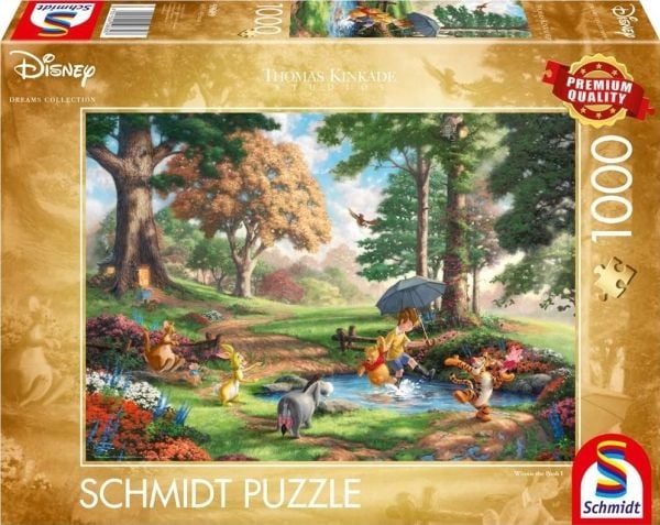 Schmidt Spiele Disney Winnie The Pooh, 1000 stykker, Tegneserier