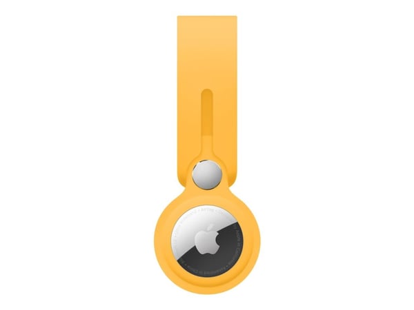 Apple - Eske for airtag - polyuretan - solsikke - for AirTag