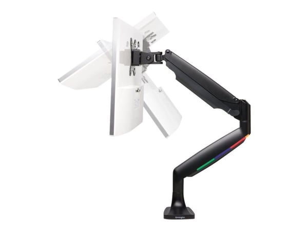 Kensington SmartFit One-Touch Height Adjustable Single Monitor Arm - Monteringssett - justerbar arm - for Skjerm - plastikk, aluminium, stål - skje...