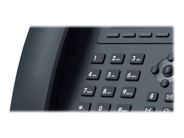 Yealink SIP-T31G - VoIP-telefon - 5-veis anropskapasitet - SIP, SIP v2, SRTP - 2 linjer - klassisk grå