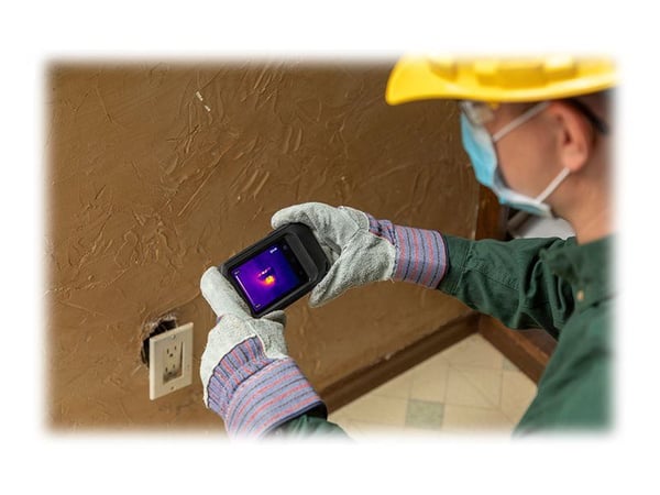 FLIR C3-X - Termo- og visuell lyskamerakombinasjon - kompakt - 0.012 MP - Wi-Fi - svart