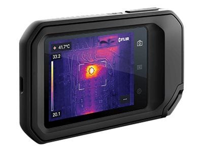 FLIR C3-X - Termo- og visuell lyskamerakombinasjon - kompakt - 0.012 MP - Wi-Fi - svart