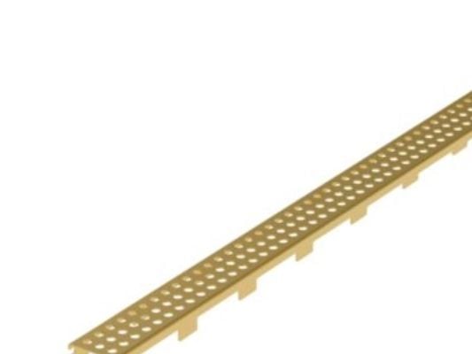 Blücher ristelinje VIENNA 900 - Rist: 50x832mm- Farge: Messing- Rustfritt stål Blücher ristelinje VIENNA 900 - Rist: 50x832mm- Farge: Messing- Rustfritt stål