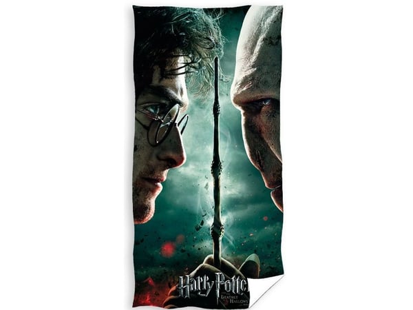 Harry Potter and the deathly hallows Badehåndklæde - 100 procent bomuld