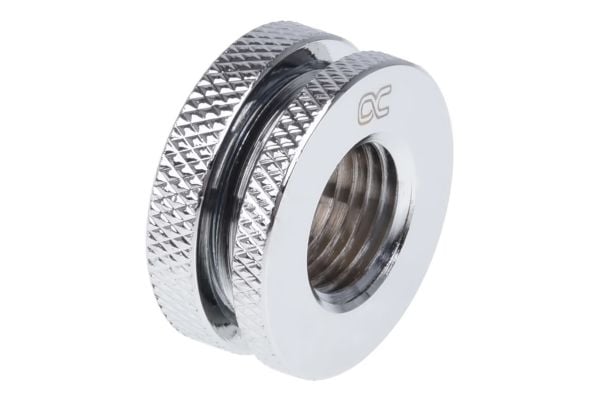 Alphacool 17423, Kromi, Liitin, Messinki, 1/4", 25 mm, 12 mm