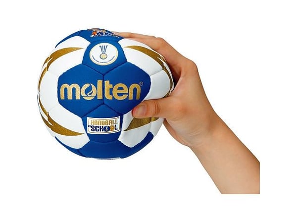 Molten H0X1300-BW, Med 32-paneler, Innendørs, Blå, Gull, Hvit, Kunstig lær, Mønster, IHF