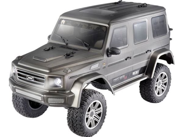 Reely FreeMen 2.0 børstet 1:10 RC el-crawler 4WD 100% RtR 2,4 GHz inkl. batteri, lader og senderbatterier (RE-6842904)