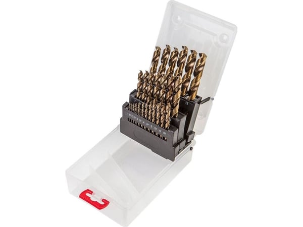 Verto 60H814, Drill, Twist Betongbor, Metall, 135°, Ground High-Speed Steel (HSS-G), Sylindrisk Skaft