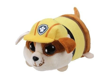 TY Rubble, Hund, Brun, Vit, Gul, Velboa, Hund, Rubble, 1 styck