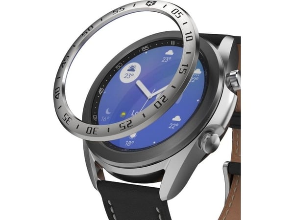 Ringke bezel styling til Galaxy Watch 3 (41 mm) rustfritt stål