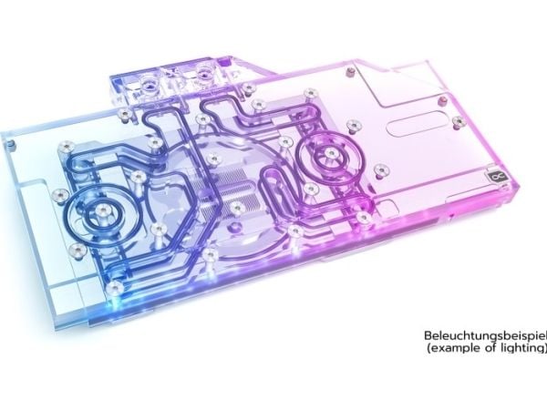 Alphacool Aurora Acryl GPX-A, Vannblokk + kjøleribbe, Sort, Gjennomsiktig, Sapphire Nitro+ Radeon RX 6800 XT SE Sapphire Nitro+ Radeon RX 6800 XT S...