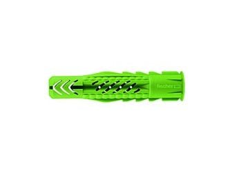 Fischer 518886, Nylon, Plast, Grønn, 50 mm, 8 mm, 6 cm, 4,5 mm